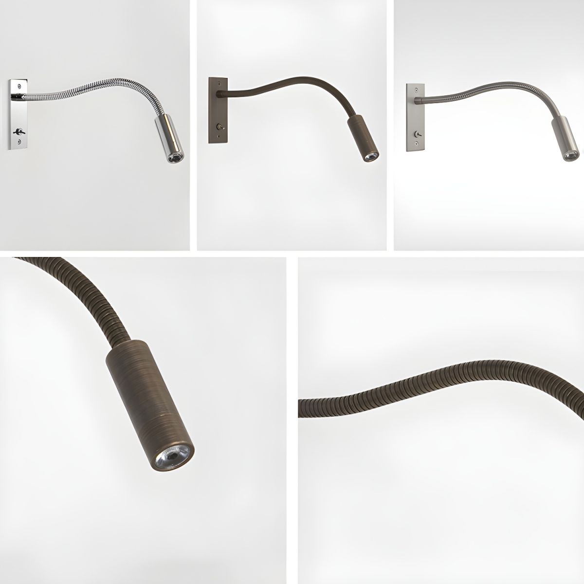Adjustable LED Gooseneck Wall Light | Ormexis