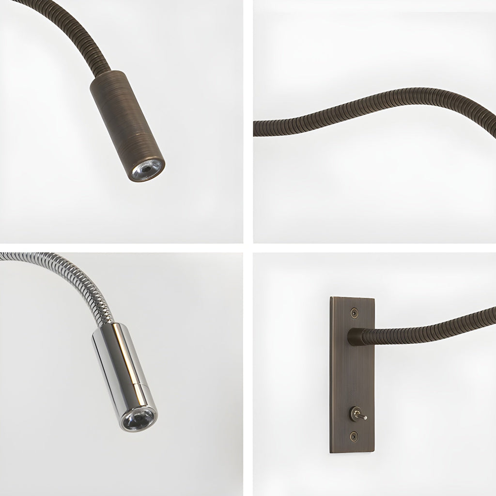 Adjustable LED Gooseneck Wall Light | Ormexis