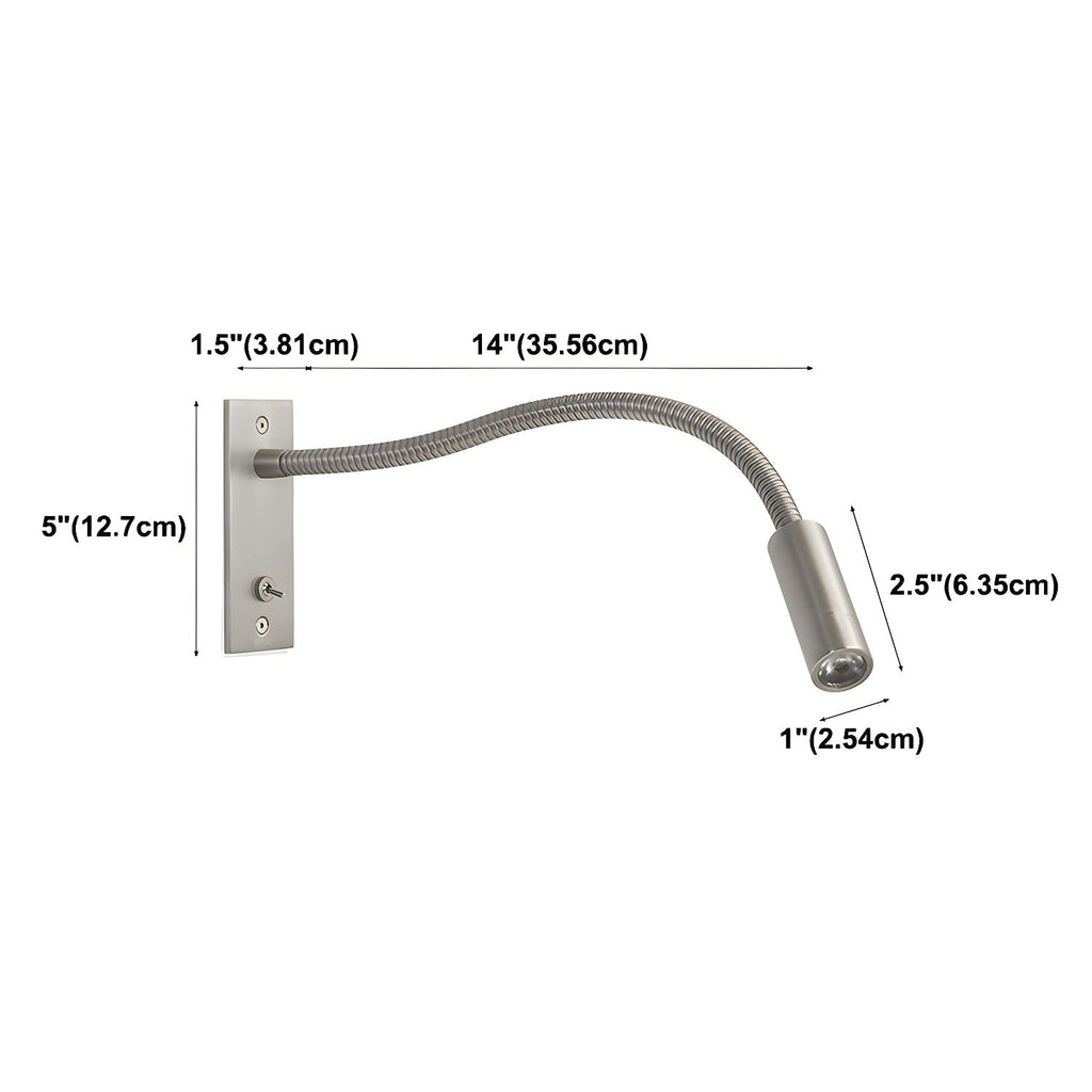 Adjustable LED Gooseneck Wall Light | Ormexis