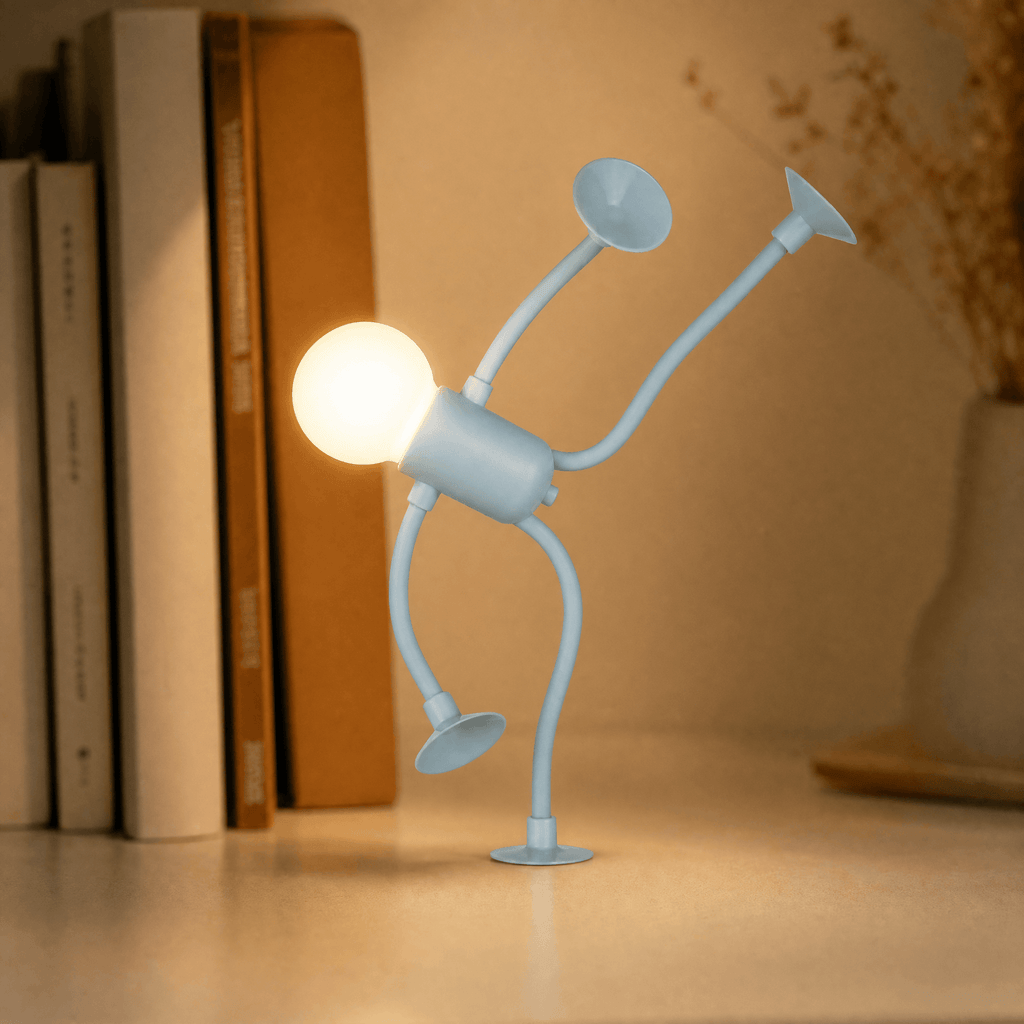 Moodle Mood LED Flexible Lampe mit kabellosem Design für gemütliche Atmosphäre