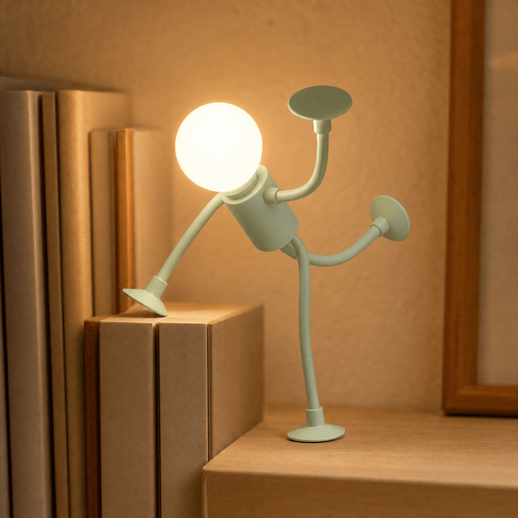 Moodle Mood LED Flexible Lampe mit kabellosem Design für gemütliche Atmosphäre