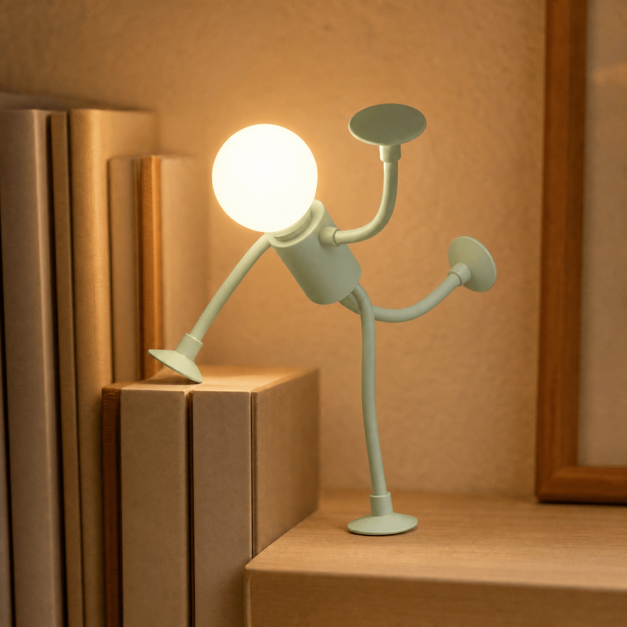 Moodle Mood LED Flexible Lampe mit kabellosem Design für gemütliche Atmosphäre