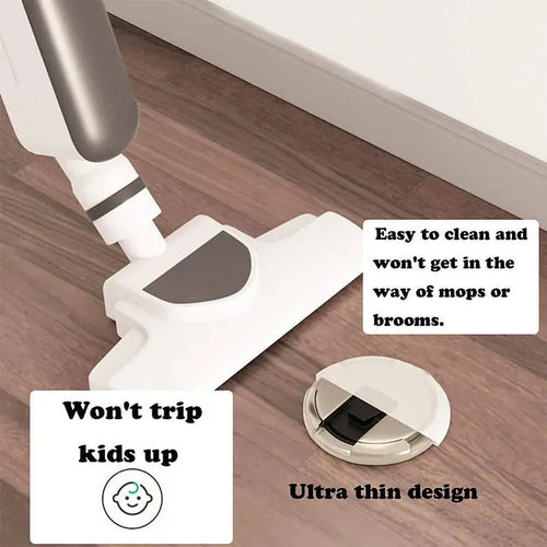 Door Stopper With Press Lock In Durable Zinc Alloy For Secure Door Control