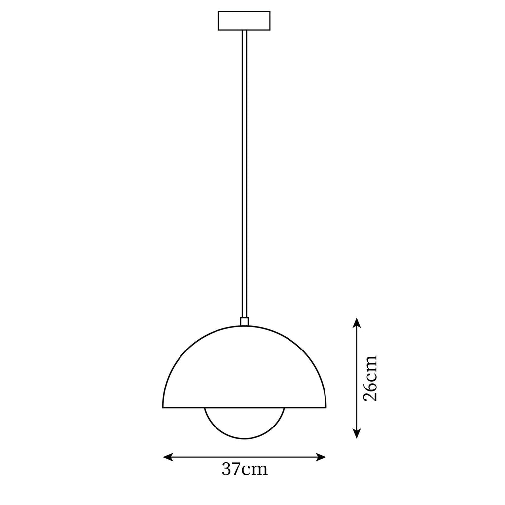 Eclipse Dome Pendant Light | Ormexis