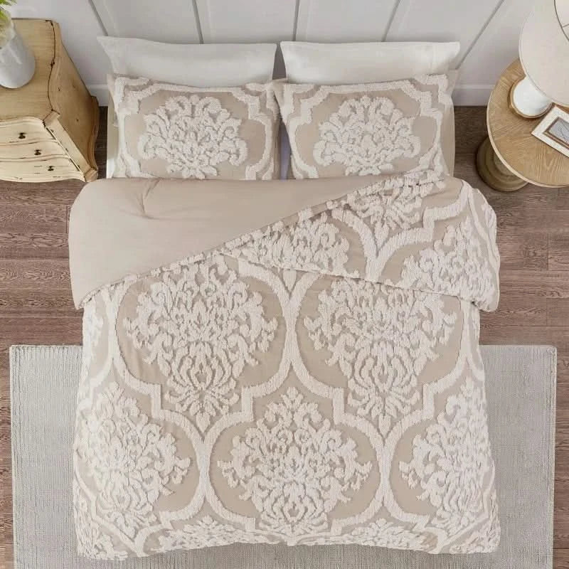 Flusha Cotton Bedding Ensemble For Soft Breathable Comfort All Year Round