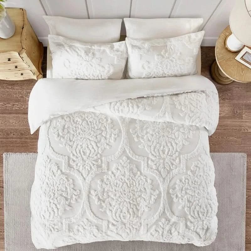 Flusha Cotton Bedding Ensemble For Soft Breathable Comfort All Year Round