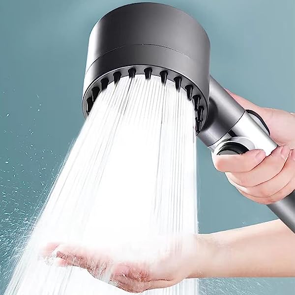 FluxFlow High-Pressure Shower Head With Multi-Stage Filtration