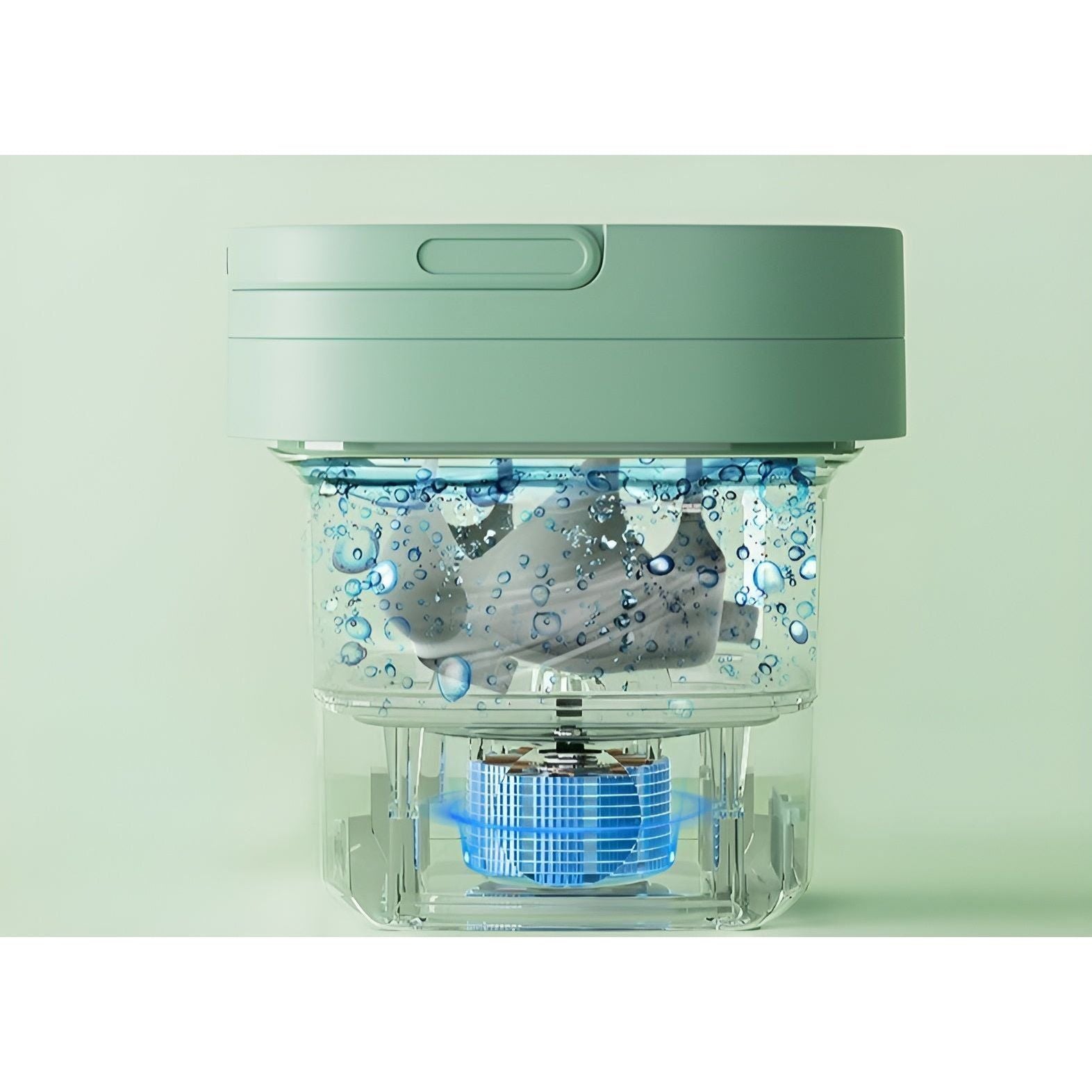 FoldaBowlifte Mini Lave-Linge et Sèche-Linge, Solution de Blanchisserie Ultra-Compacte et Portable