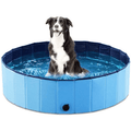 Sammenklappelig PVC-hundepool med oppustningsfri design til sommerens sjov