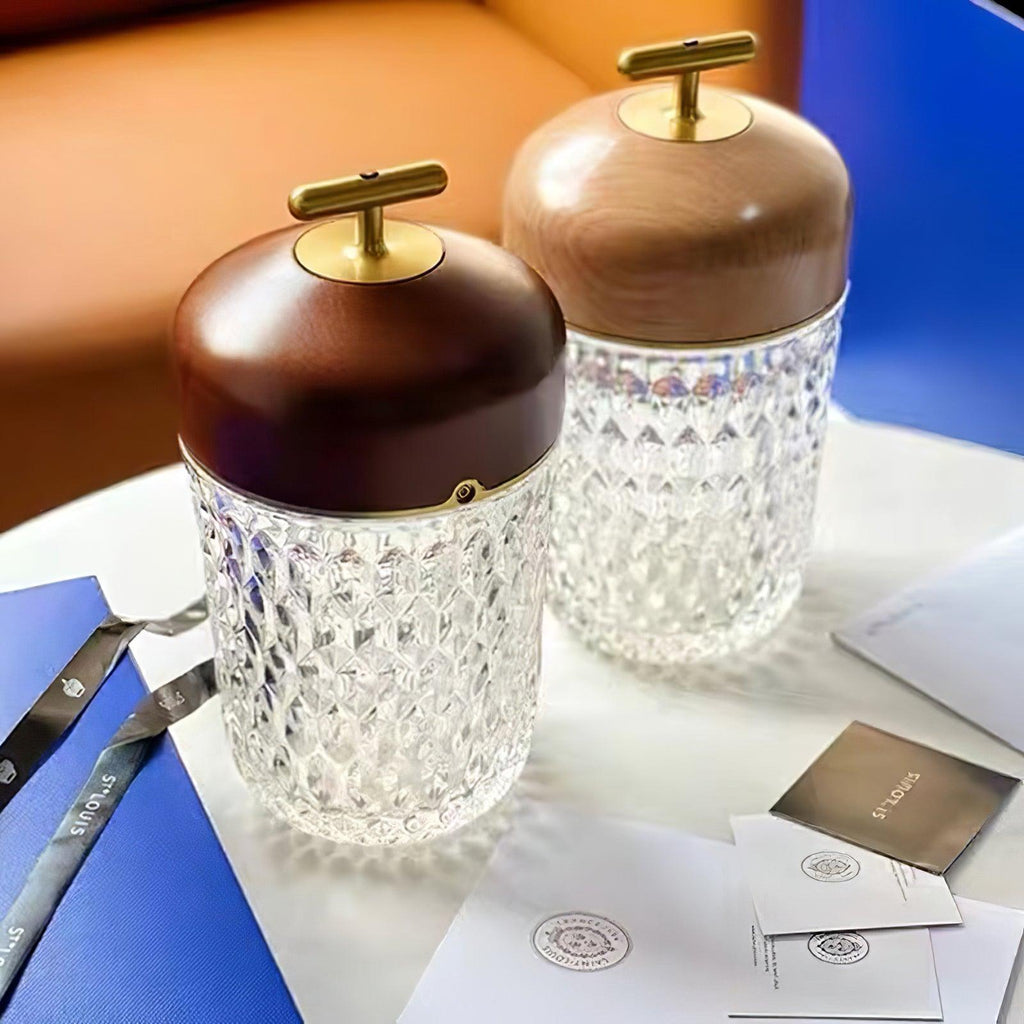 Stolní lampa Křišťálový žalud | Ormexis