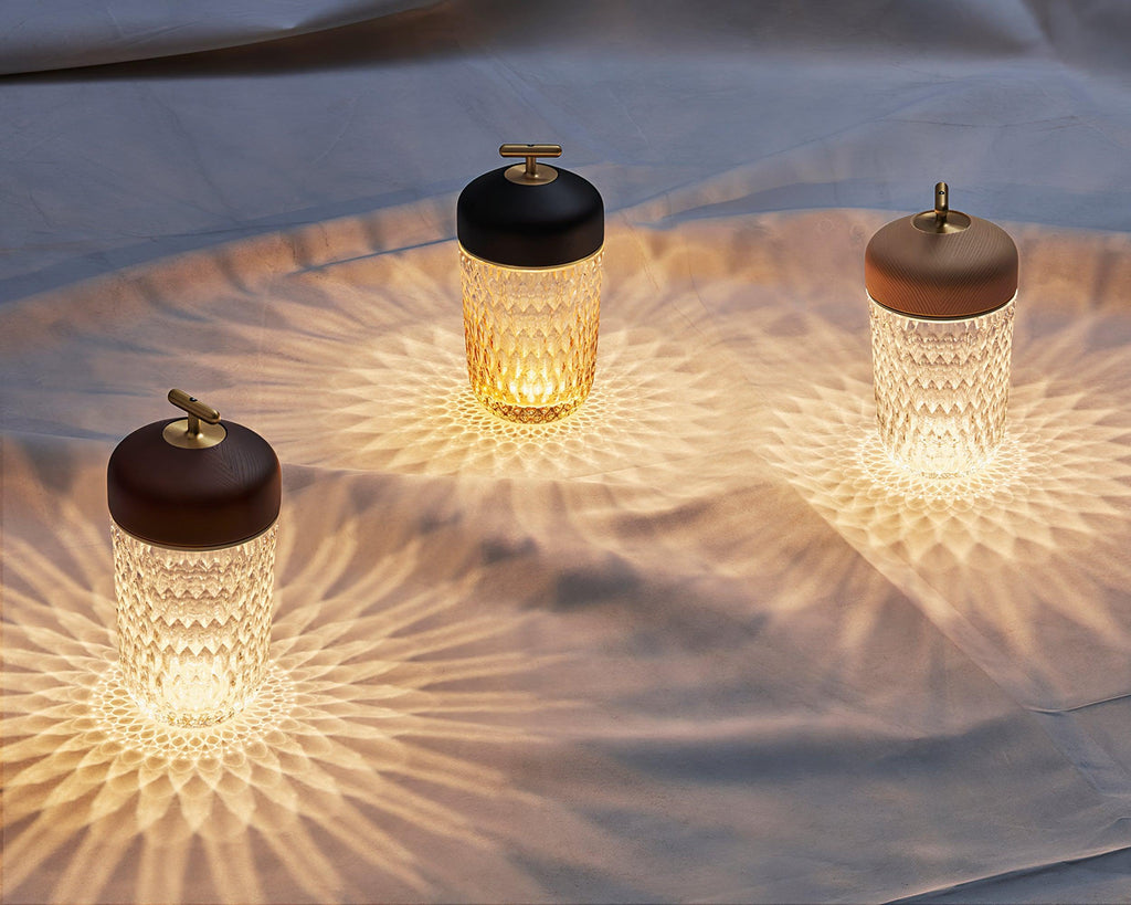 Stolní lampa Křišťálový žalud | Ormexis