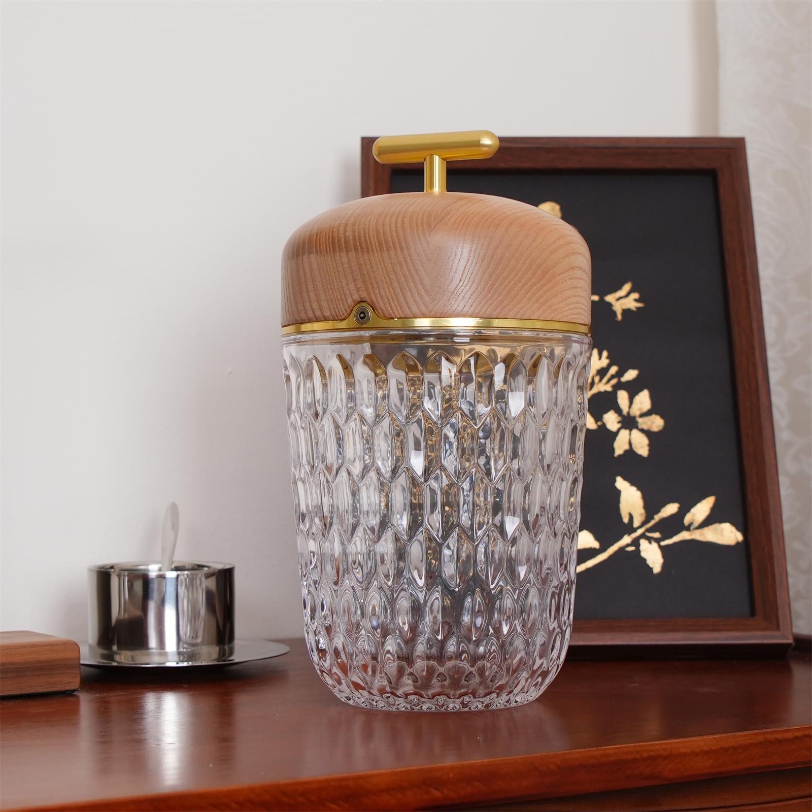 Stolní lampa Křišťálový žalud | Ormexis