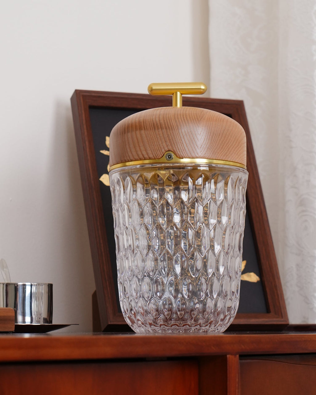 Stolní lampa Křišťálový žalud | Ormexis