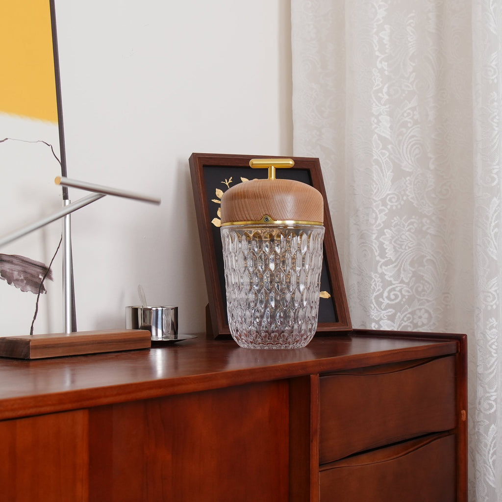 Stolní lampa Křišťálový žalud | Ormexis