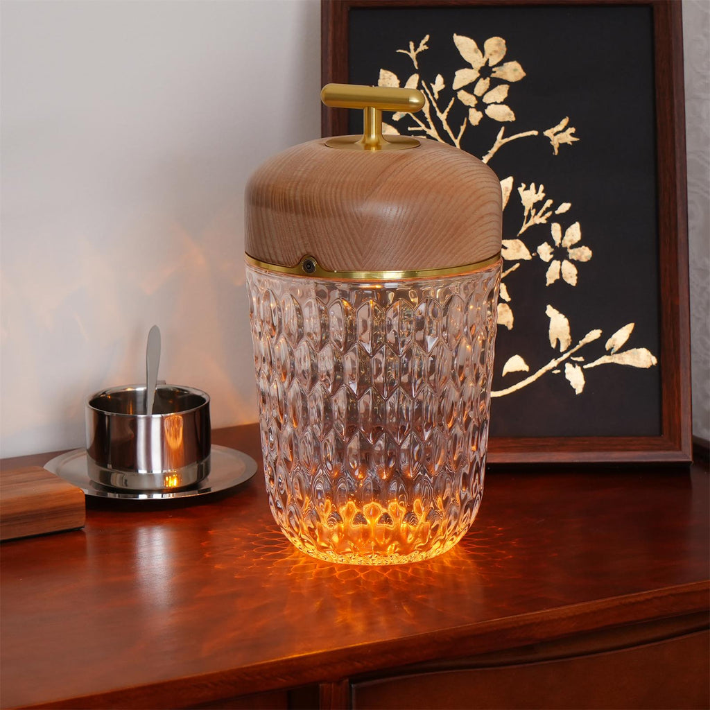 Stolní lampa Křišťálový žalud | Ormexis