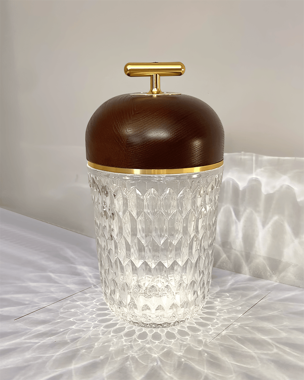 Stolní lampa Křišťálový žalud | Ormexis