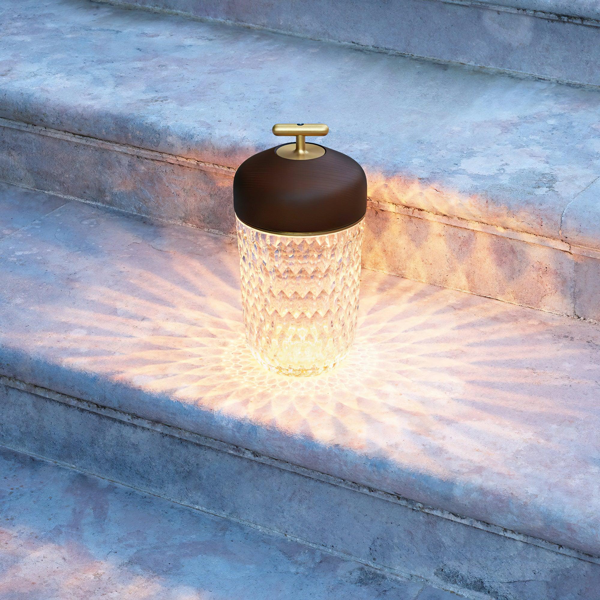 Stolní lampa Křišťálový žalud | Ormexis