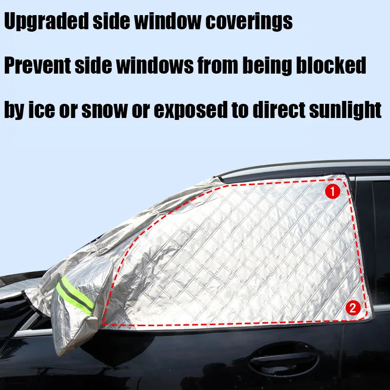 FrostGuard Ultra celoroční kryt na čelní sklo s uspořádáním pro tři okna