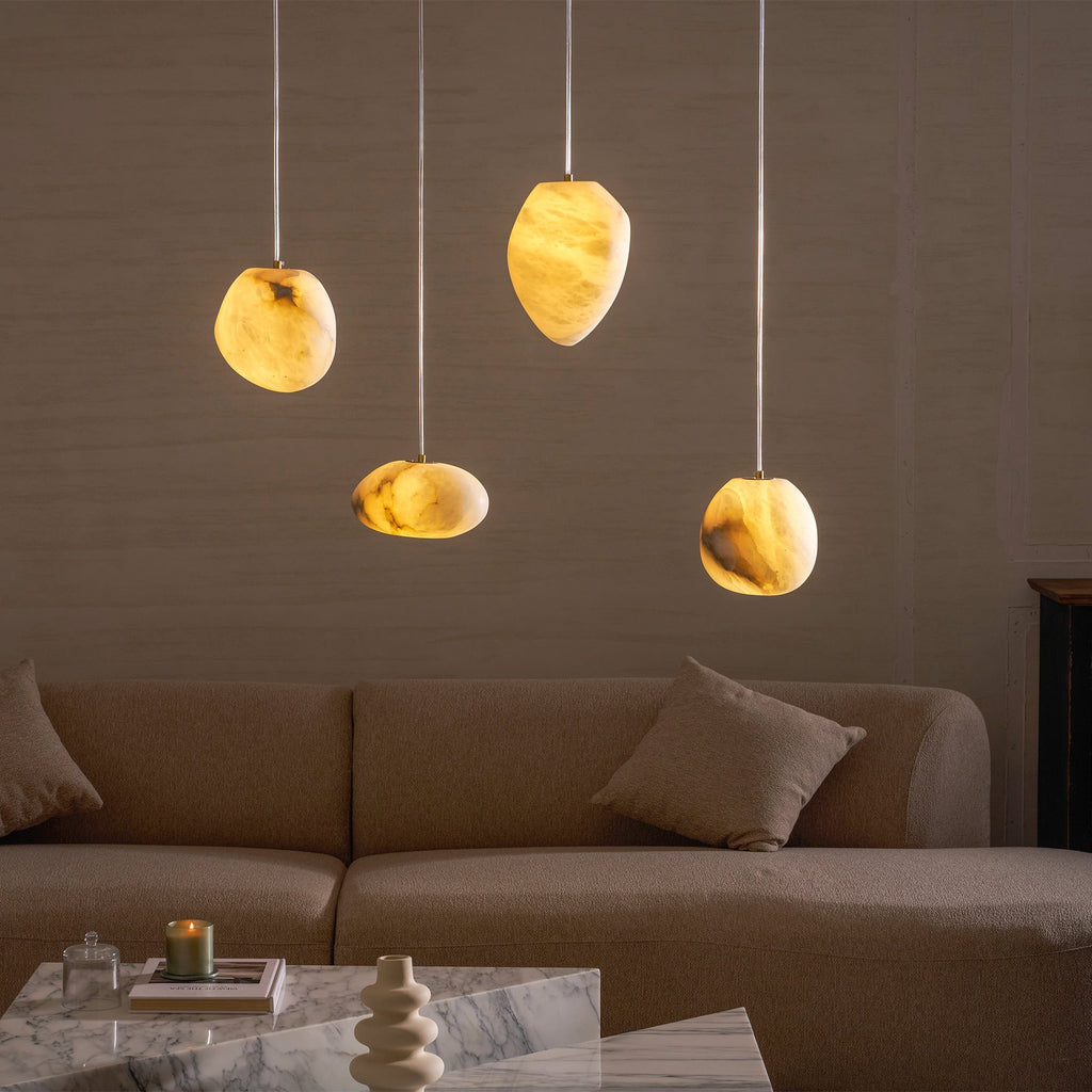 Ethereal Stone Pendant Light | Ormexis