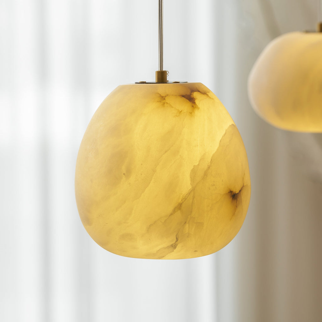 Ethereal Stone Pendant Light | Ormexis