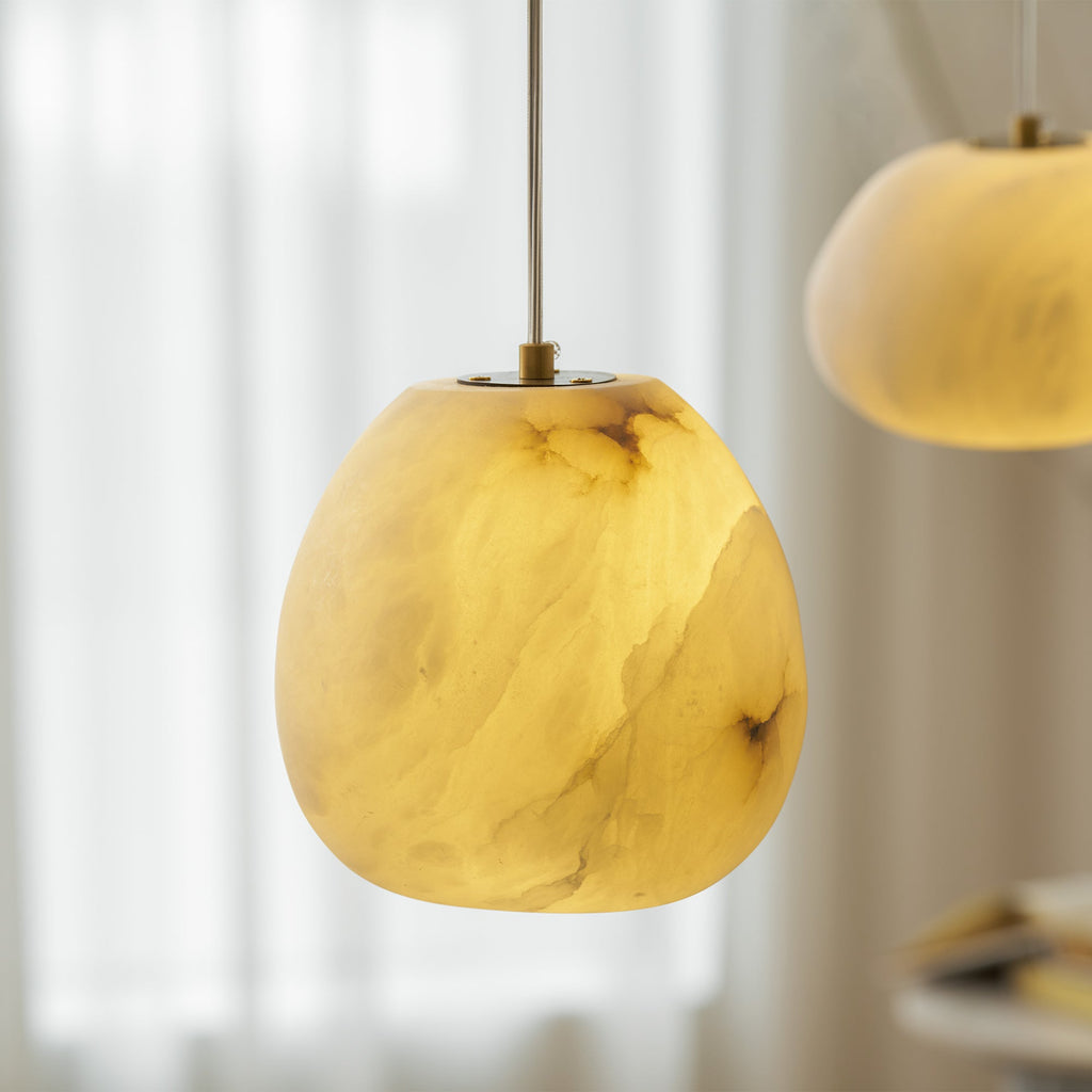 Ethereal Stone Pendant Light | Ormexis