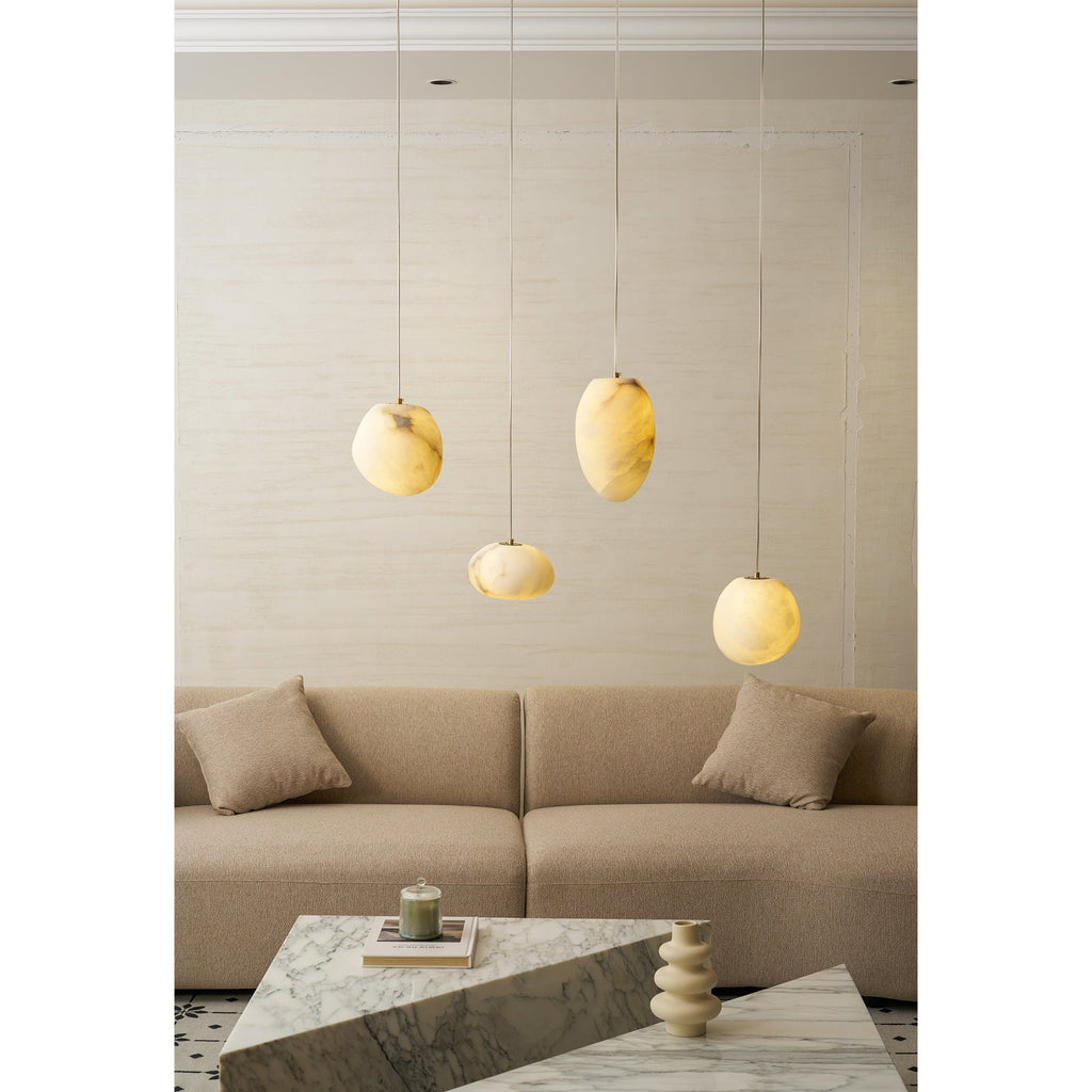 Ethereal Stone Pendant Light | Ormexis