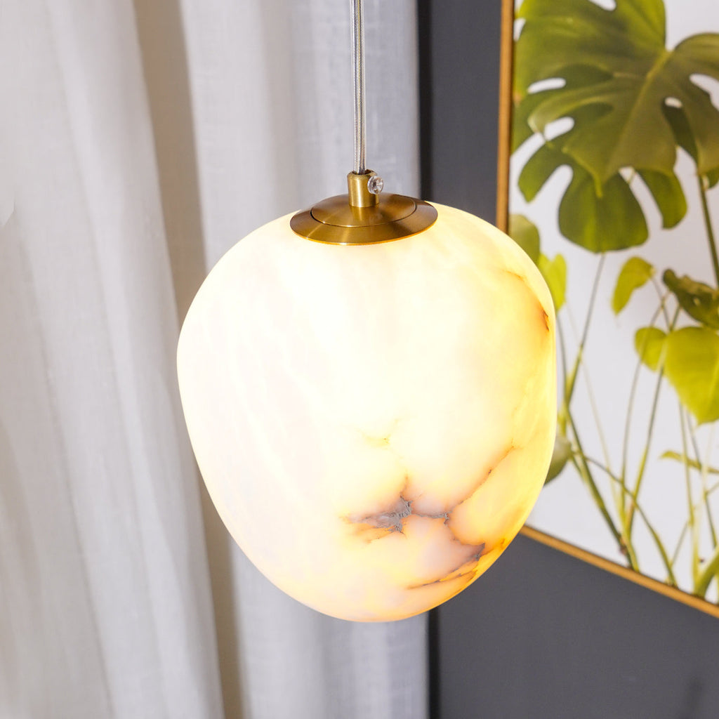 Ethereal Stone Pendant Light | Ormexis