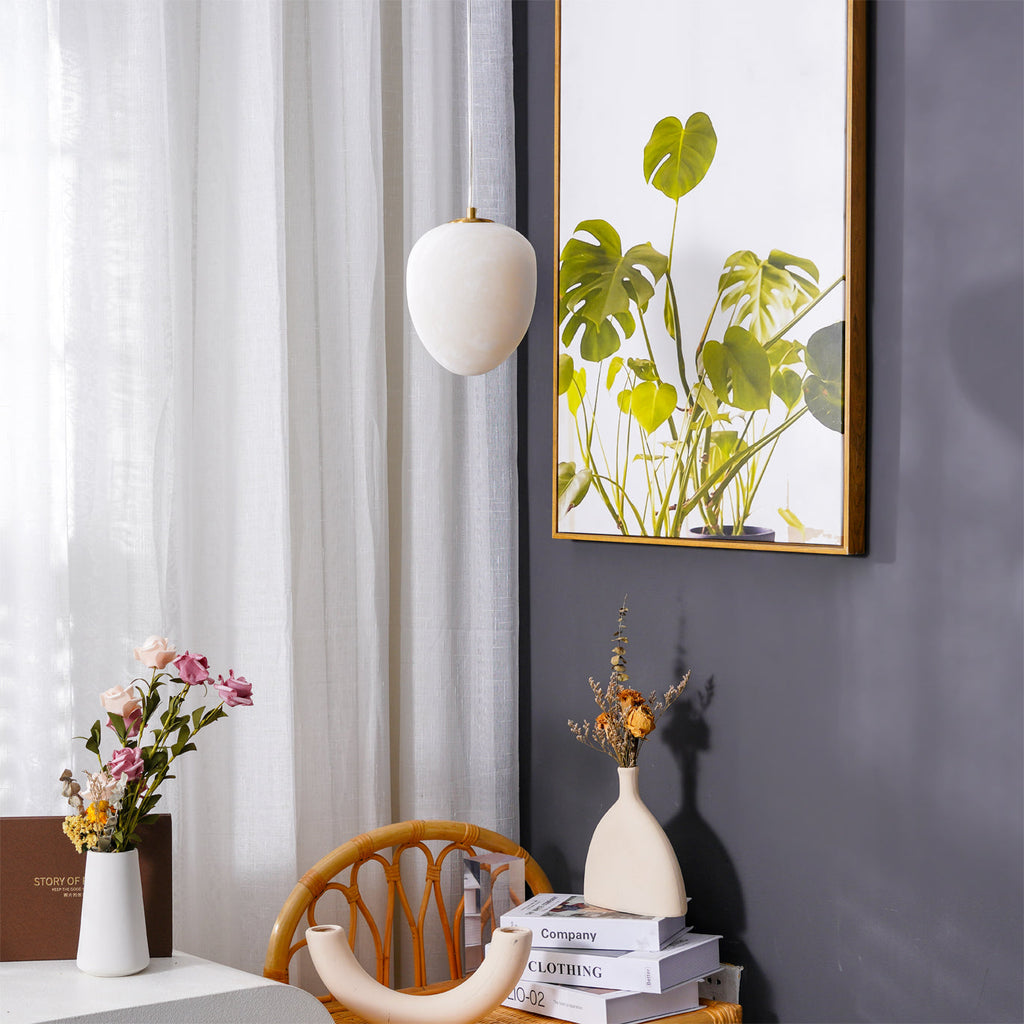 Ethereal Stone Pendant Light | Ormexis