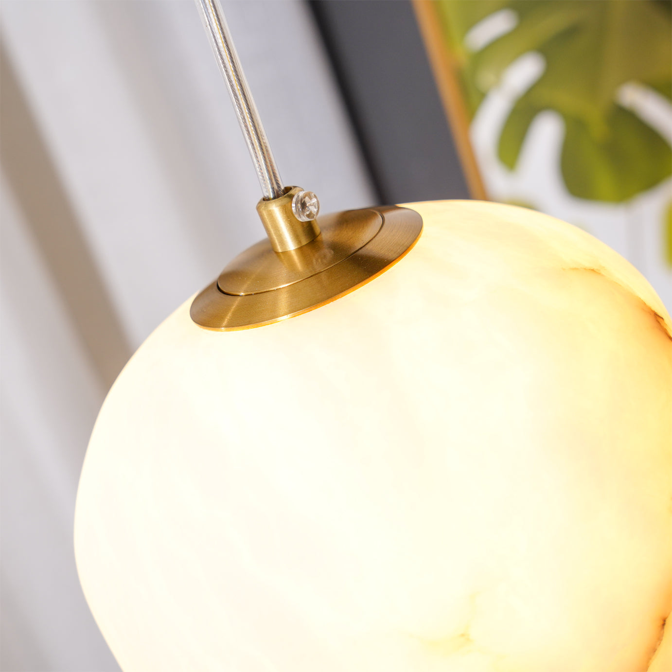 Ethereal Stone Pendant Light | Ormexis
