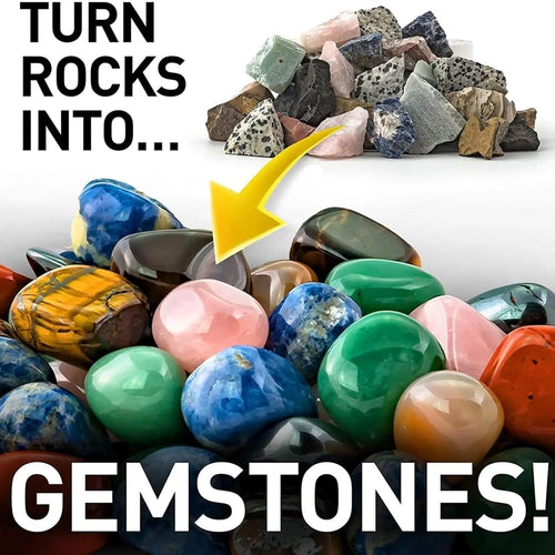 GemMaster tystgående stenpoleringskit med läckagesäker design Ormexis