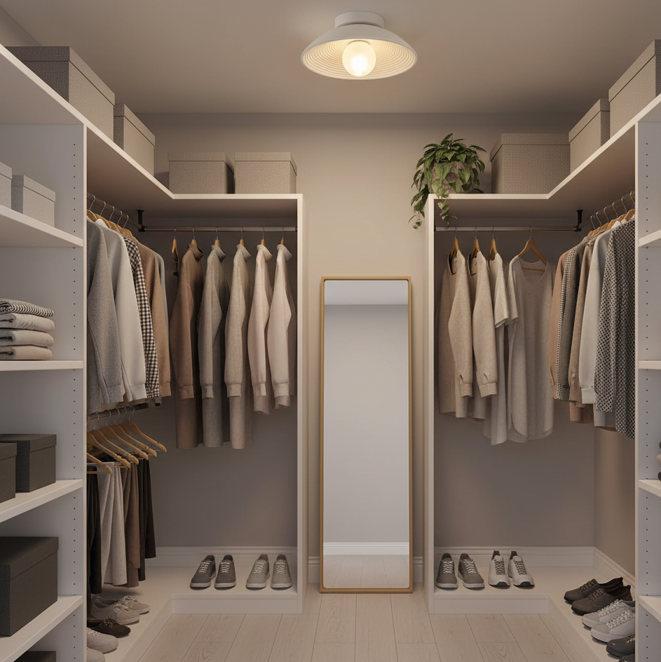 Circular Wooden Flush Mount Light | Ormexis