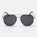Geometric Aviator Sunglasses -  Driving In Sunlight - Ormexis