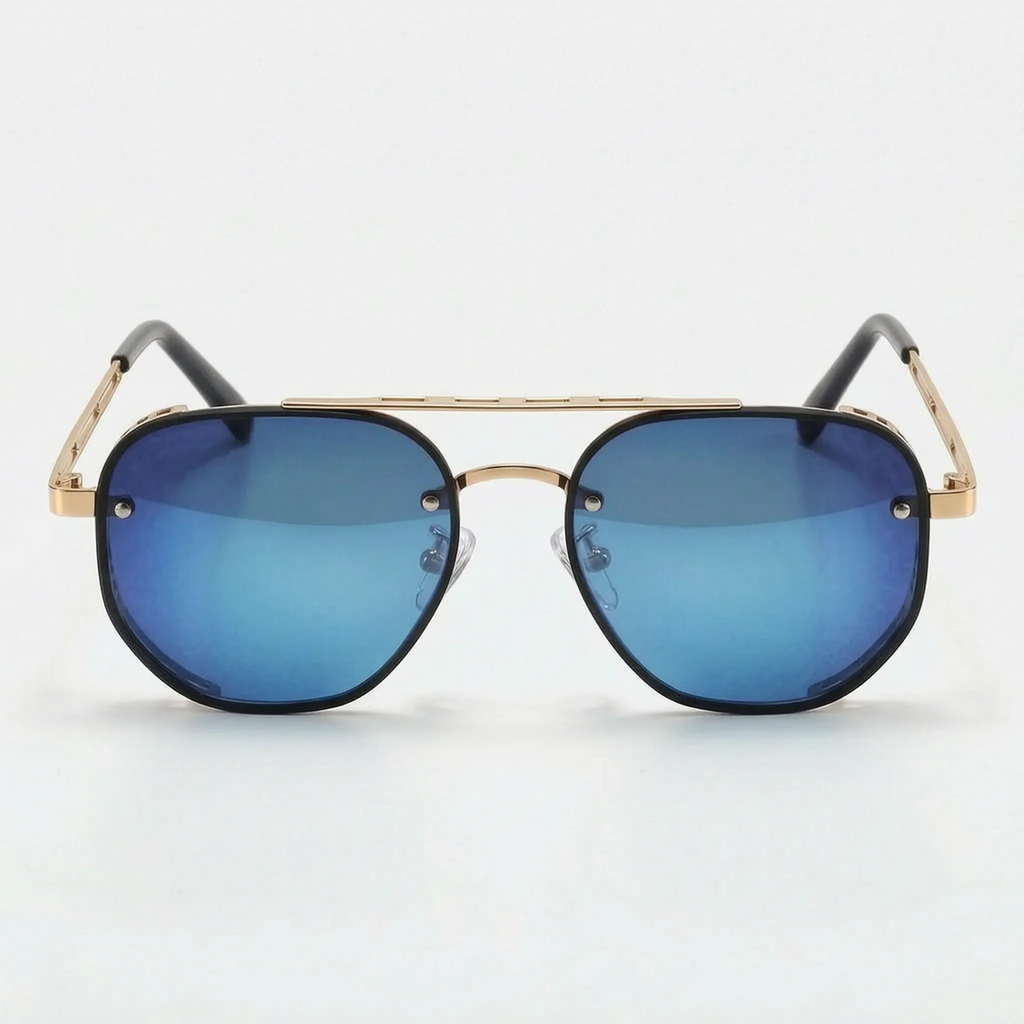 Geometric Aviator Sunglasses -  Driving In Sunlight - Ormexis