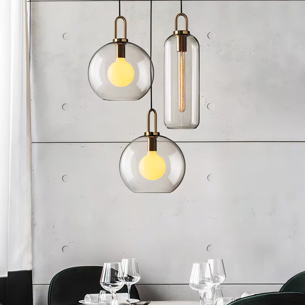 Modern Pendulum Glass Pendant Light | Ormexis