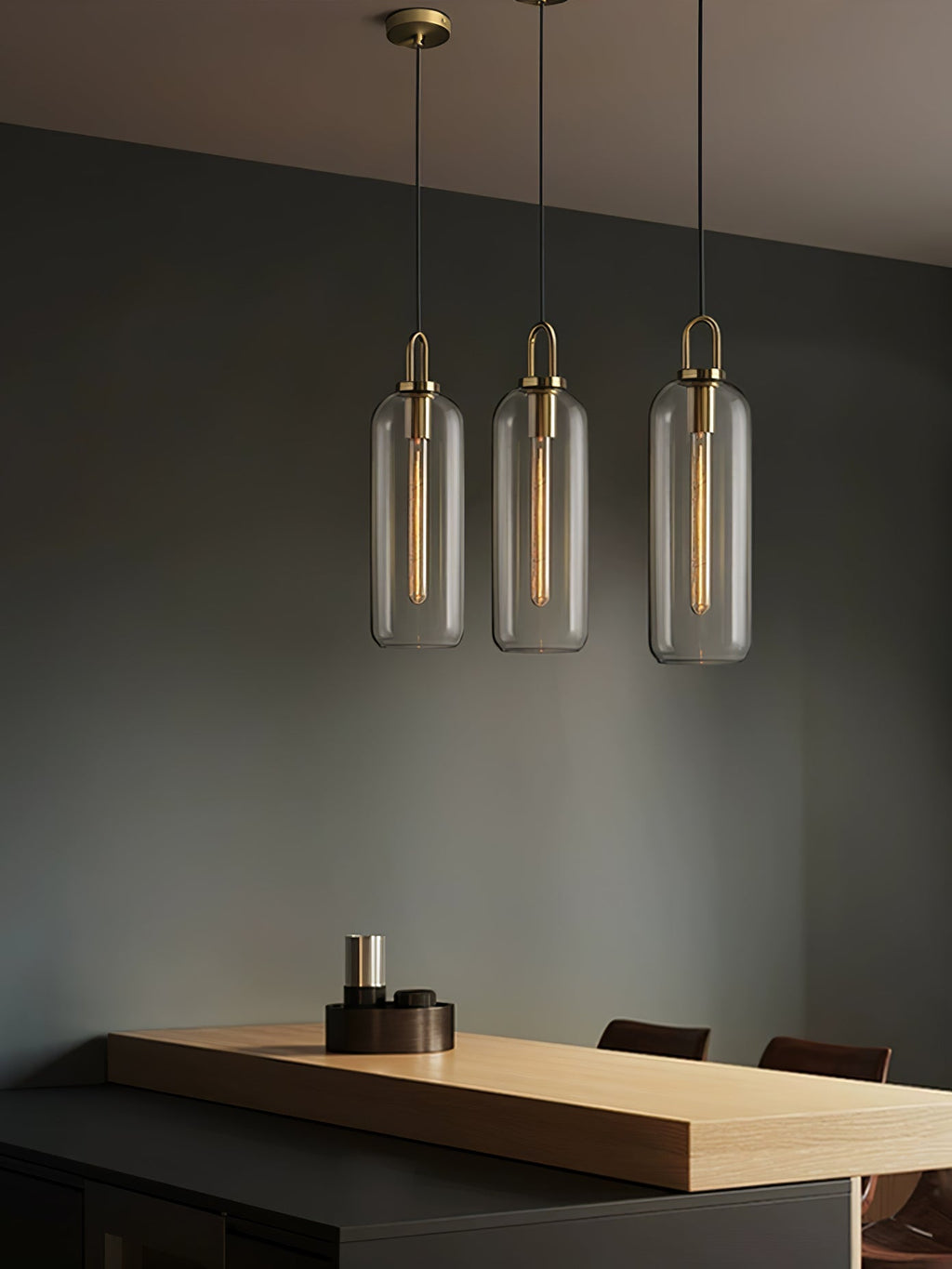 Modern Pendulum Glass Pendant Light | Ormexis