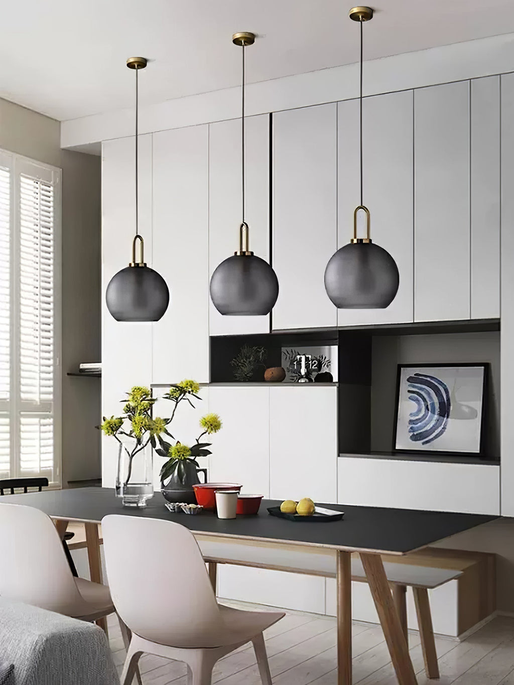 Modern Pendulum Glass Pendant Light | Ormexis