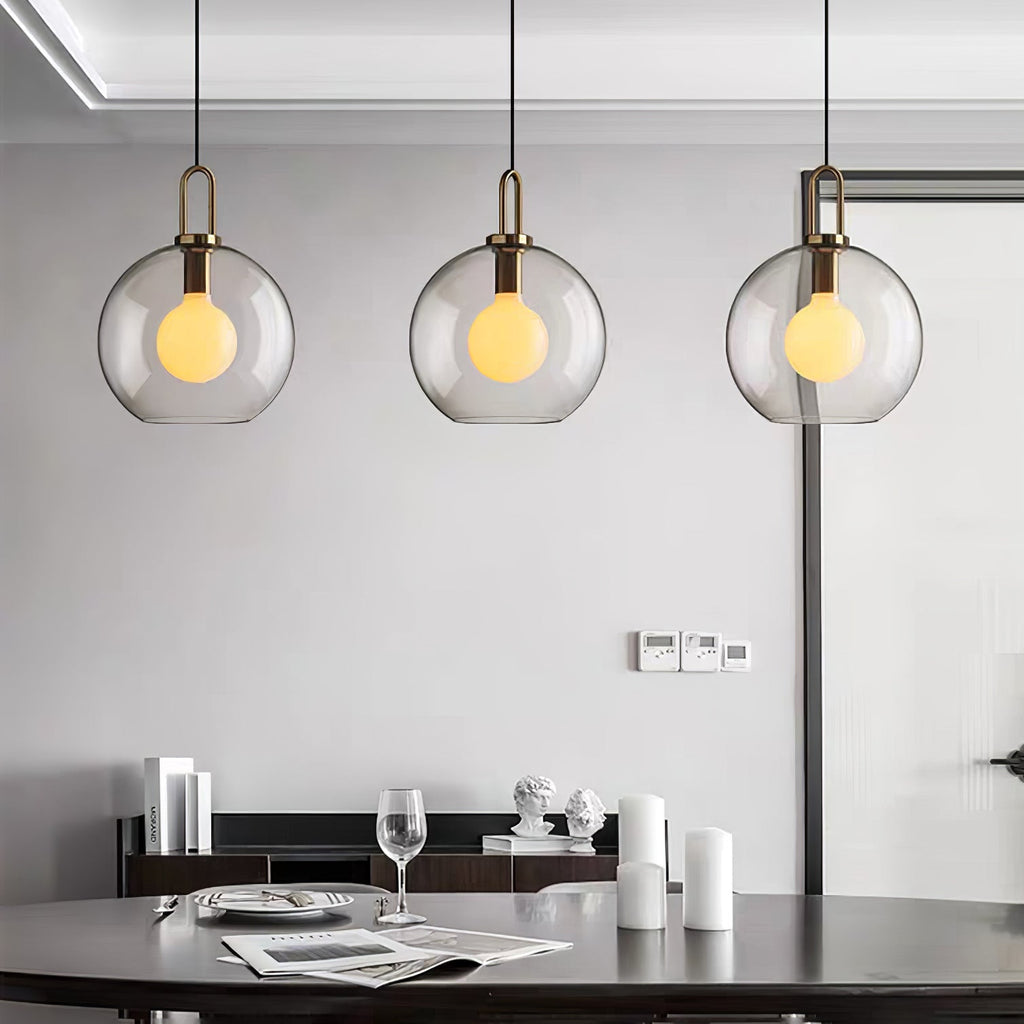 Modern Pendulum Glass Pendant Light | Ormexis