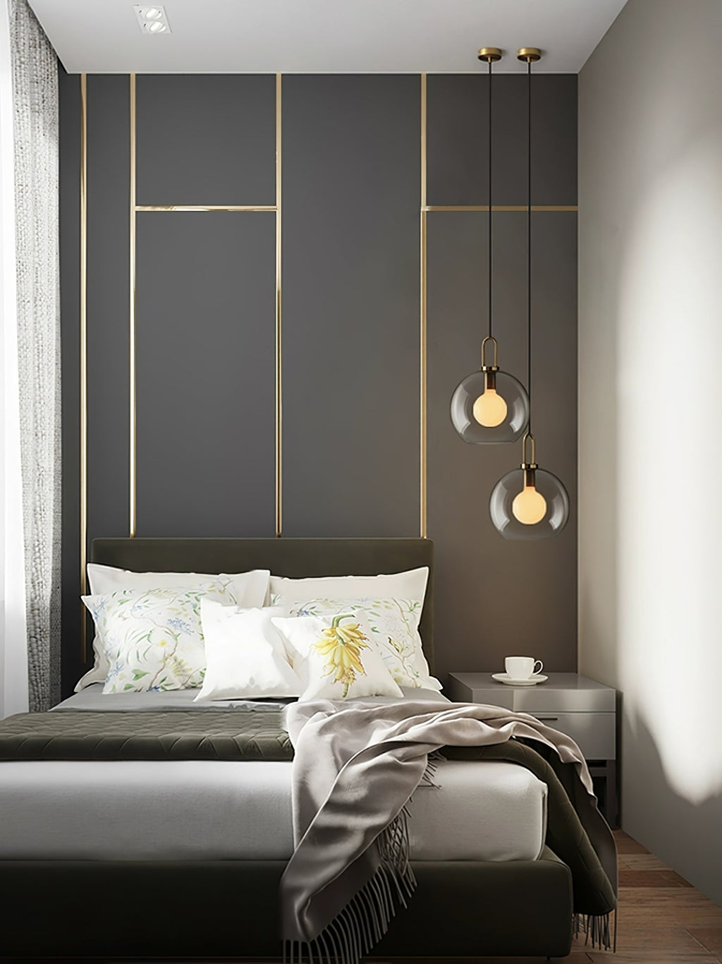 Modern Pendulum Glass Pendant Light | Ormexis
