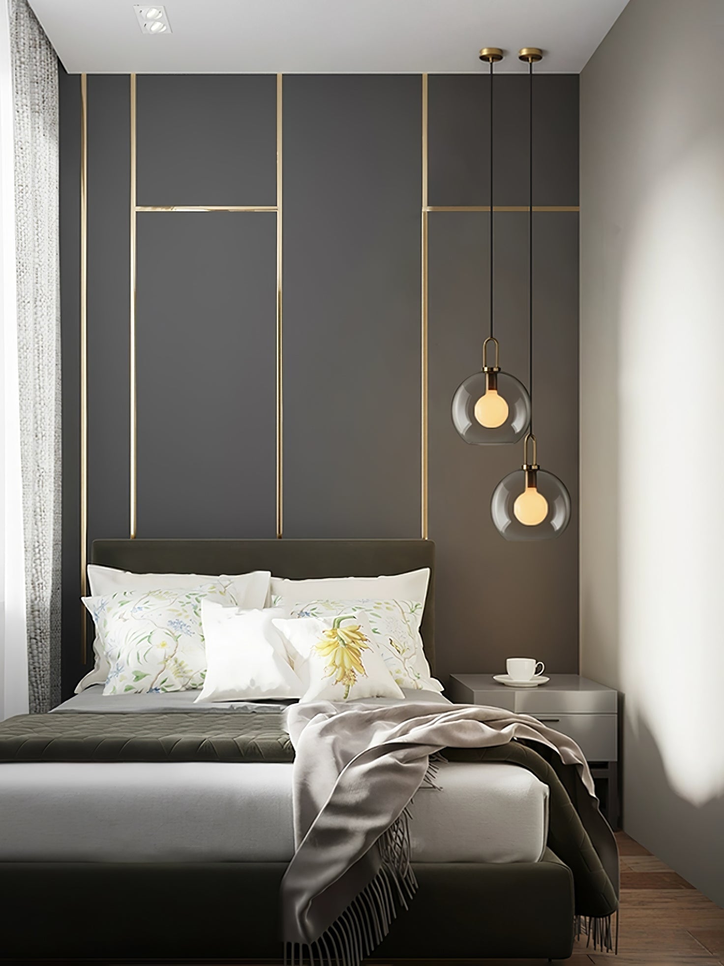 Modern Pendulum Glass Pendant Light | Ormexis