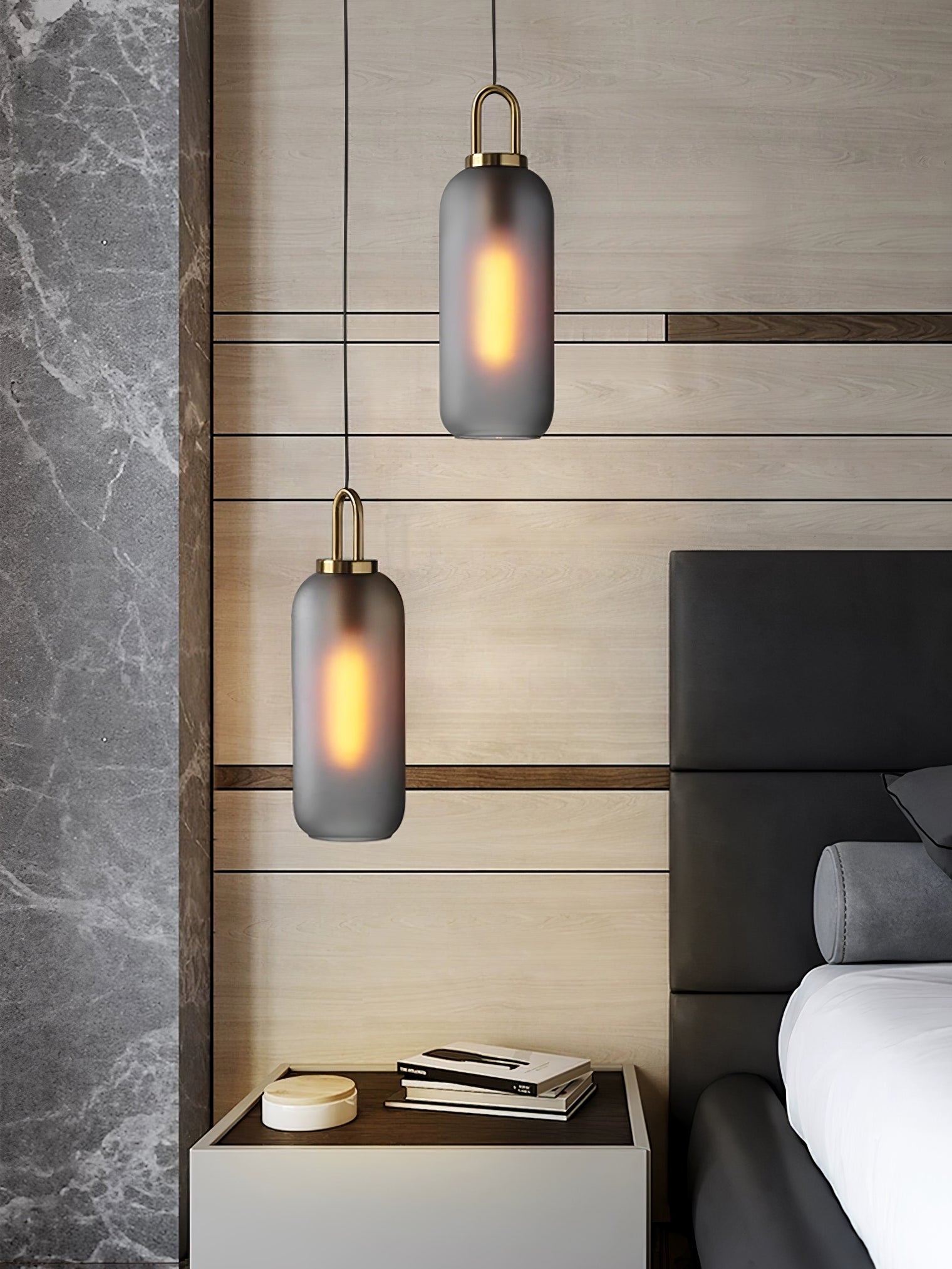 Modern Pendulum Glass Pendant Light | Ormexis