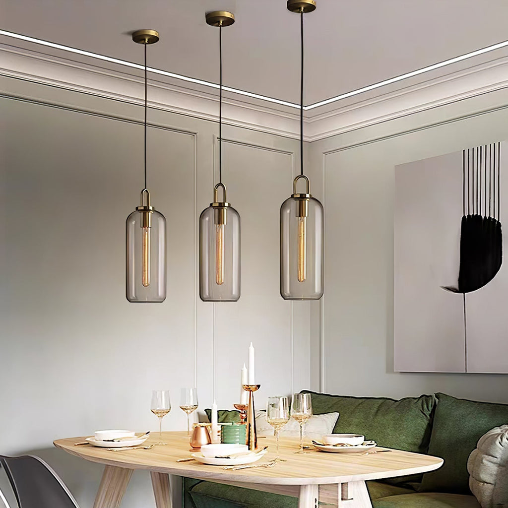 Modern Pendulum Glass Pendant Light | Ormexis