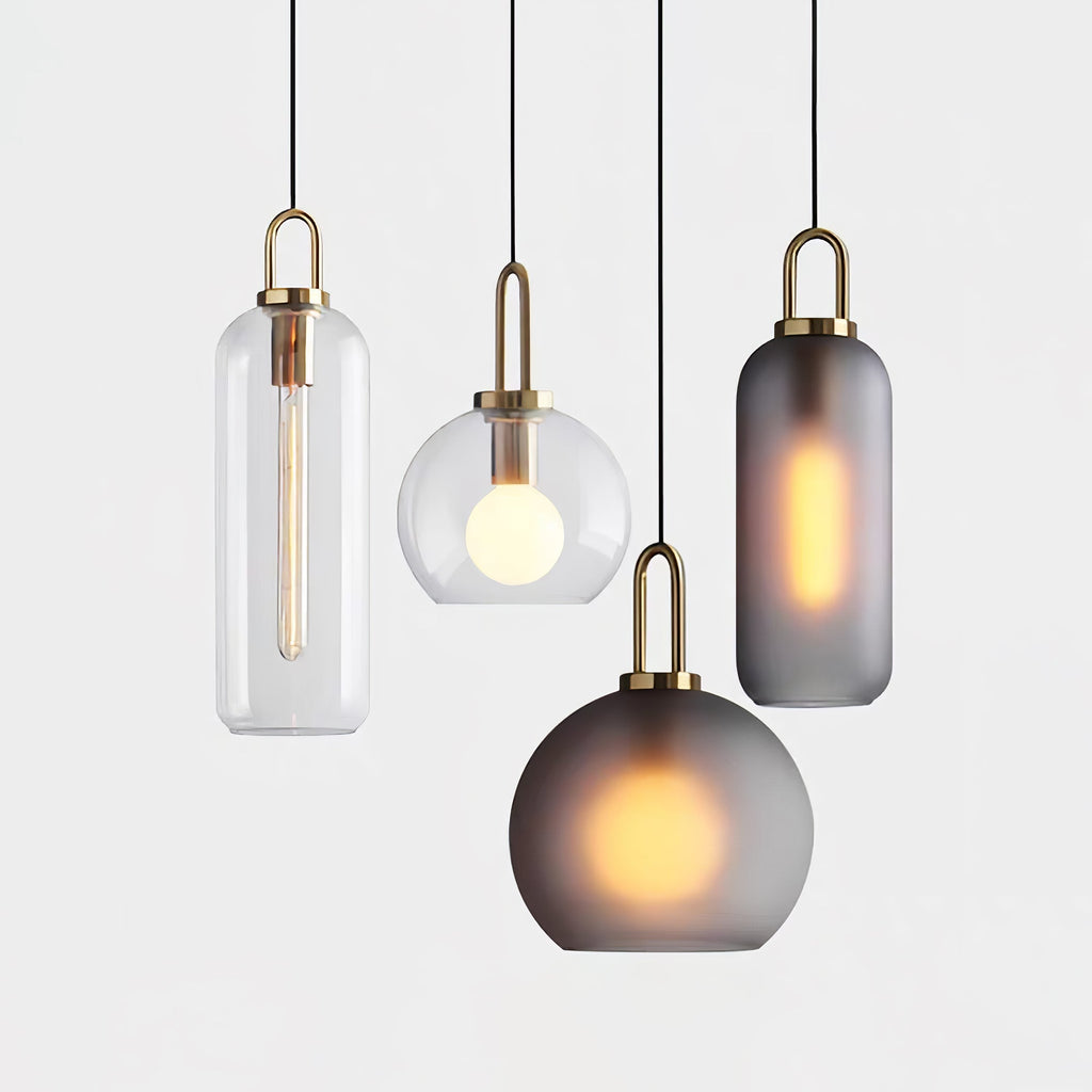 Modern Pendulum Glass Pendant Light | Ormexis