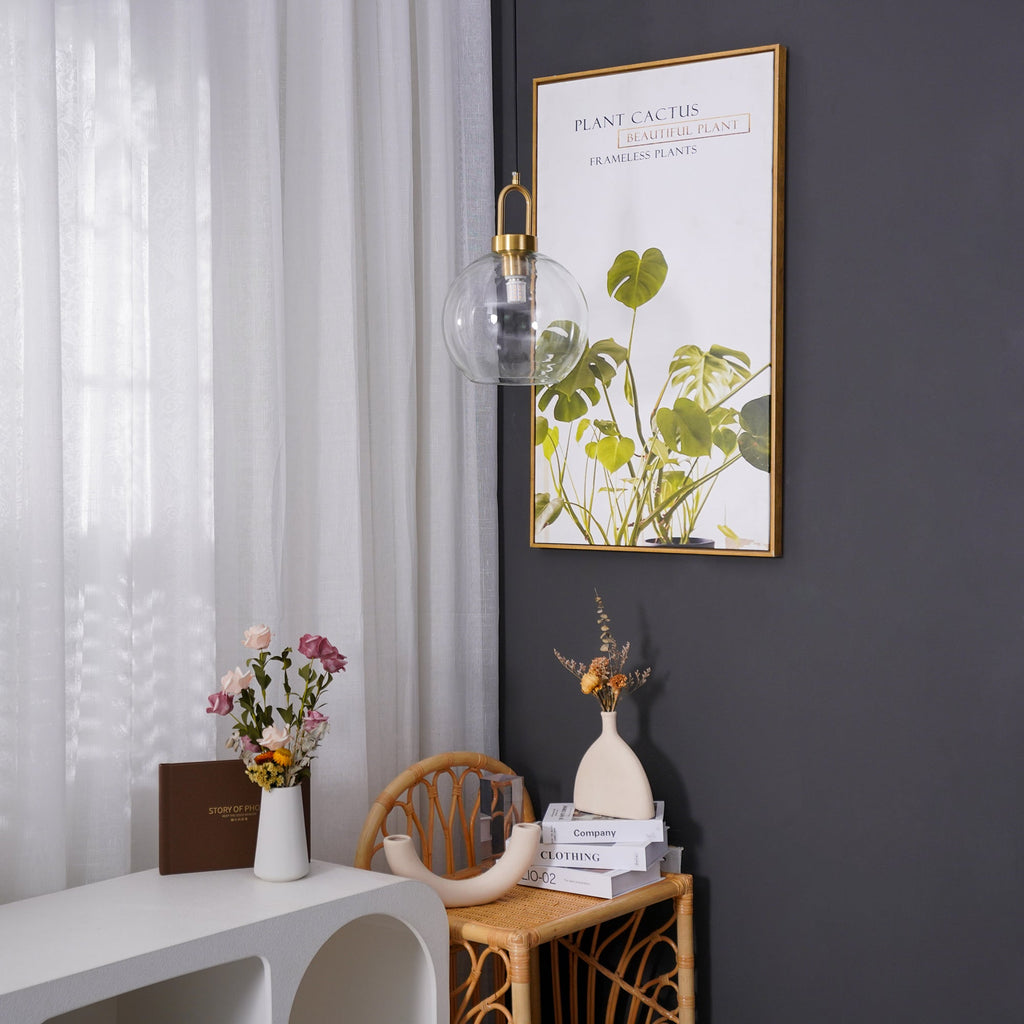 Modern Pendulum Glass Pendant Light | Ormexis
