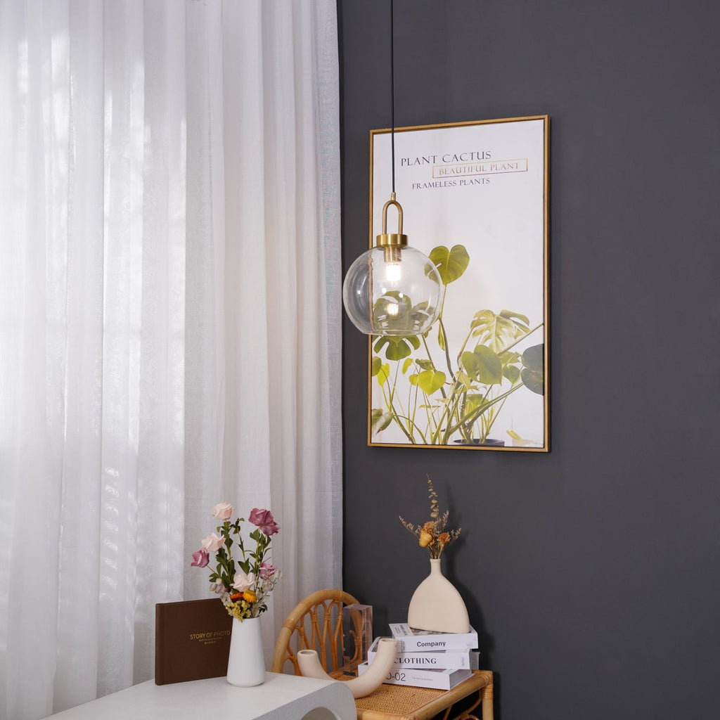 Modern Pendulum Glass Pendant Light | Ormexis