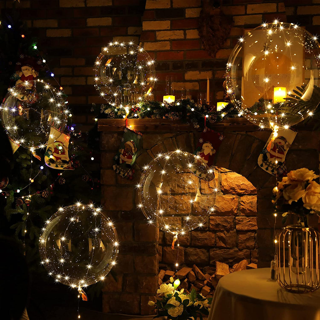 Luminous LED Balloons For Memorable Celebrations With Customizable Lights And Durable Decor