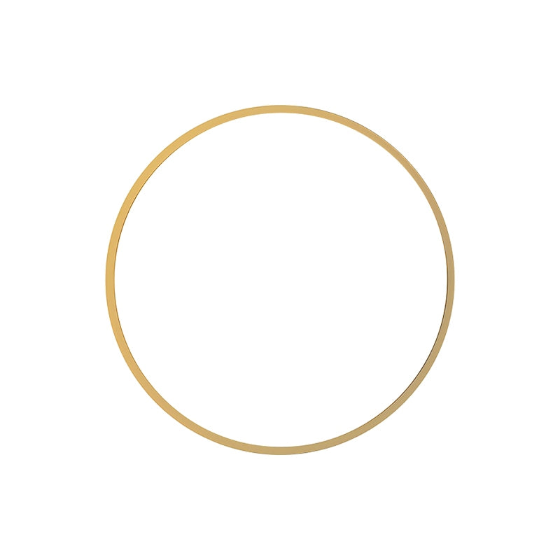Circular LED Wall Light With Round Ring Design For Living Room