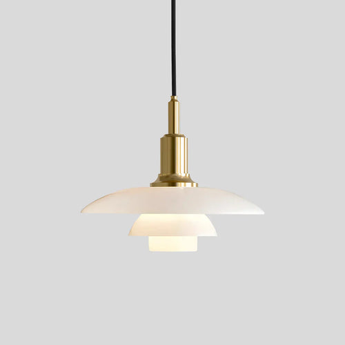 Dánské skleněné závěsné svítidlo do kuchyně, designové stropní svítidlo