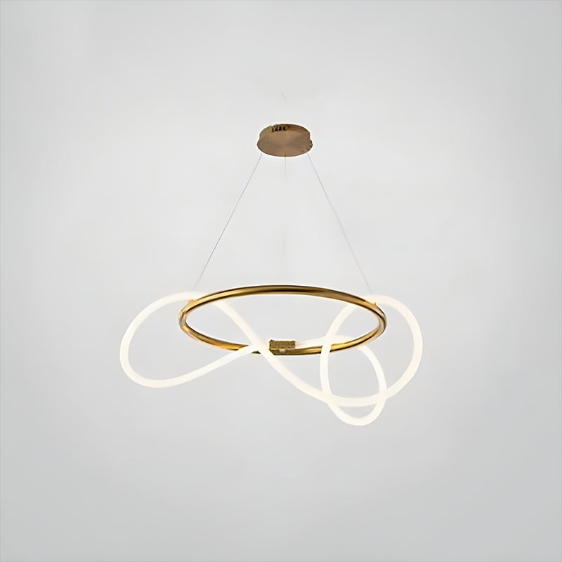 Pendant Light With Long Hose For Dining Room Modern LED Fixture