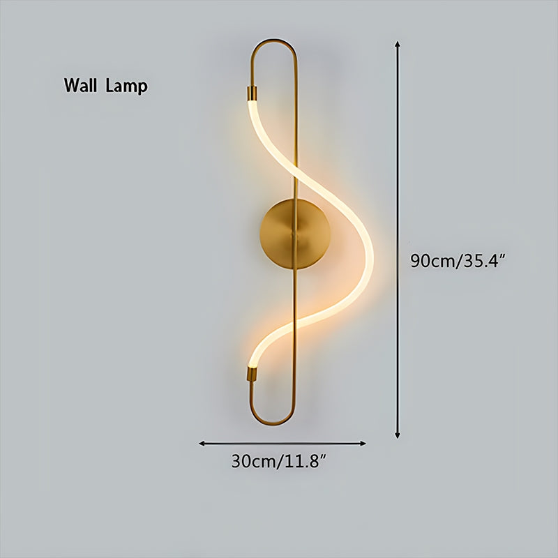 Pendellampe med lang slange for spisestue, moderne LED-armatur