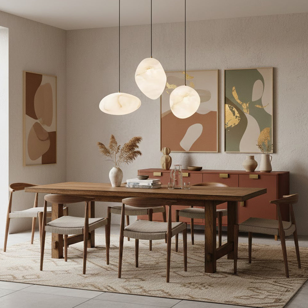 Ethereal Stone Pendant Light | Ormexis